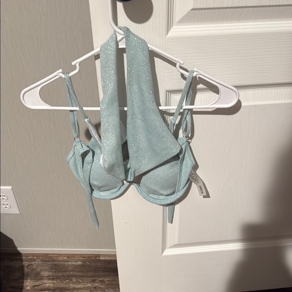 SHEIN Blue Bikini Set Swimwear